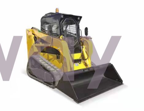 Skid steer loader with cab