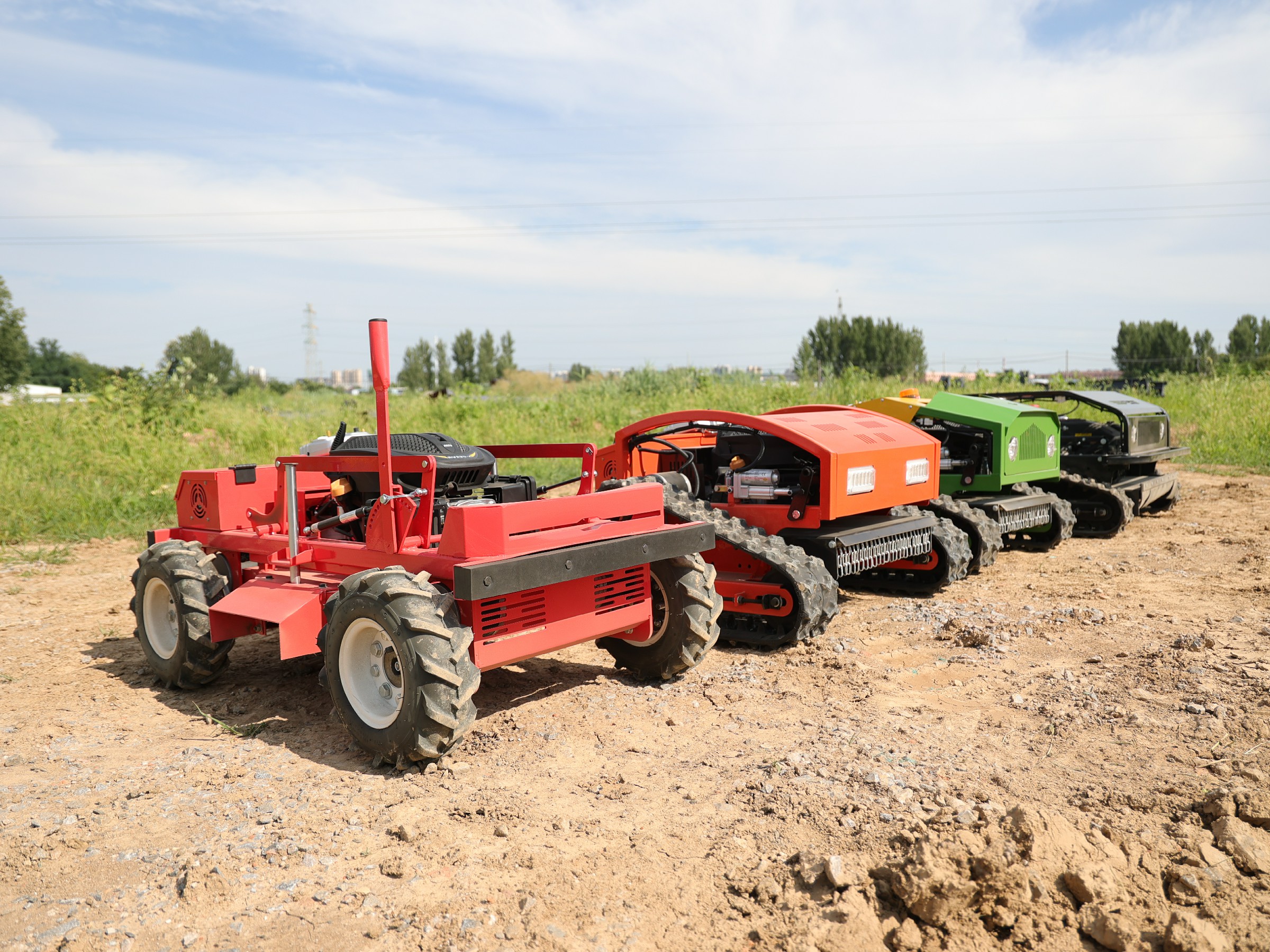The Remote Control Diesel Lawn Mower